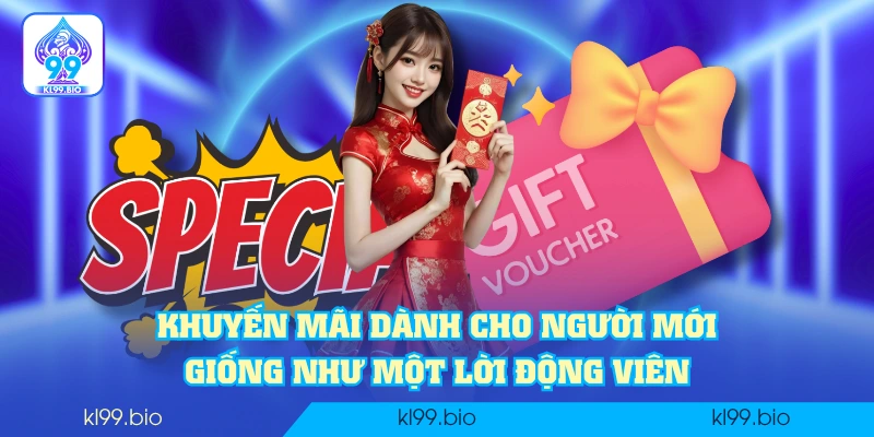 Khuyến mãi dành cho người mới giống như một lời động viên Khuyến mãi dành cho người mới giống như một lời động viên
